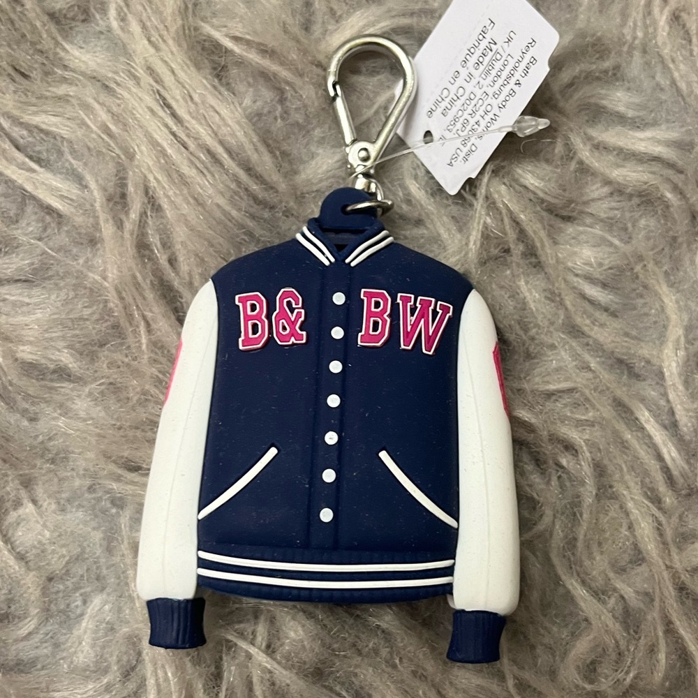BBW VARSITY JACKET POCKETBAC HOLDER NWT